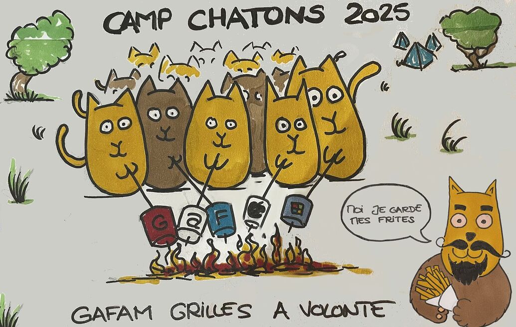 Lire la suite à propos de l’article Camp CHATONS 2025
